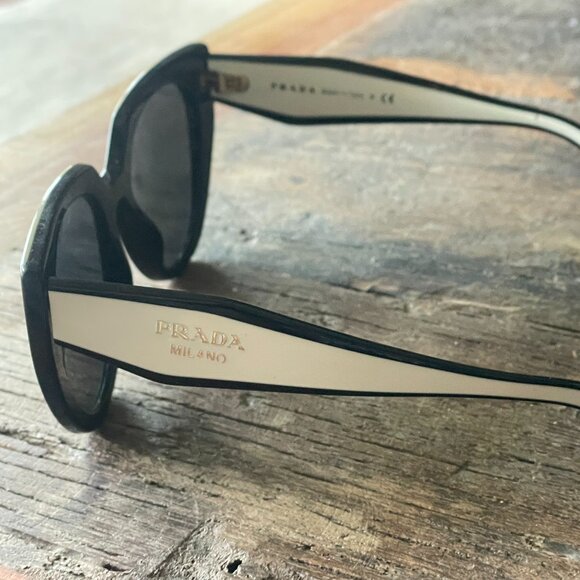 Black & White PRADA Sunglasses - - Picture 5 of 13